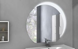Specchio con illuminazione integrata bagno tondo Sting L 108 x H 100 cm