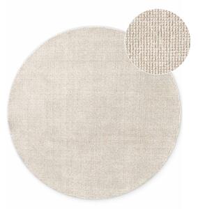 Tappeto rotondo color crema in lana tessuto a mano ø 160 cm Greenwich – Ted Baker