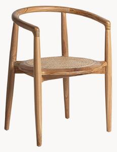 Sedia in legno di teak Tostily Brown