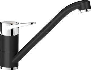 Blanco Wega II - Miscelatore per lavello, nero/cromo 526415