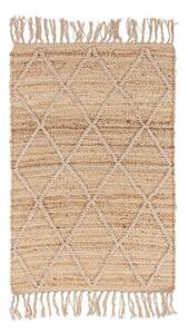 Tappeto di colore naturale in iuta tessuto a mano 60x90 cm Shaila – Yes Everyday