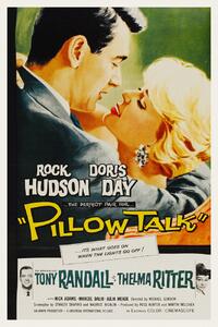 Riproduzione Pillow Talk Rock Hudson Doris Day Retro Movie, (26.7 x 40 cm)
