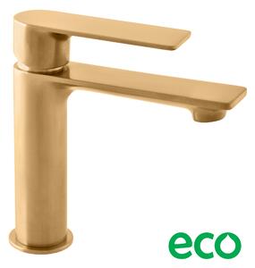 Slezák-RAV Miscelatore per lavabo NIL - oro - spazzolato, Colore: ORO - spazzolato opaco, Finitura superficiale: PVD, Dimensione: 1/2''
