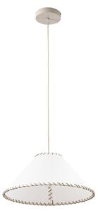 Lampada a sospensione NOLA, Whitt, dimmerabile, Bianco, Soggiorno, Carta / Cartone, Scandinavo