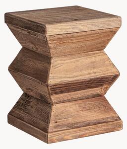 Sgabello in legno riciclato Breive