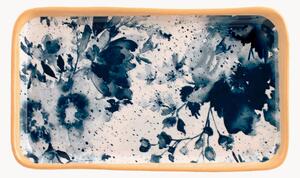 Piatto da portata in gres Indigo