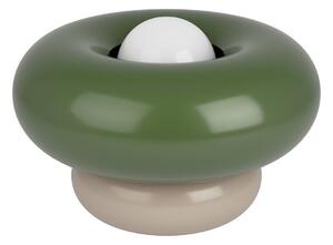 EGLO Lampada da tavolo Torchiarolo, Verde, Soggiorno / Sala da pranzo, Metallo, Moderno, Lampada da tavolo