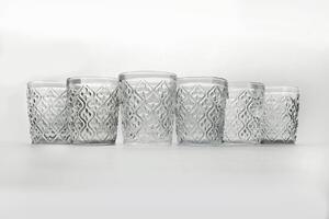 Bicchieri in vetro trasparente set 6 bicchieri acqua e drink 240 ml Marrakech