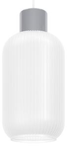 EGLO Lampada a sospensione Dasmina, dimmerabile, Bianco / Opale, Soggiorno / Sala da pranzo, Vetro, Giovanile, Lampada a sospensione