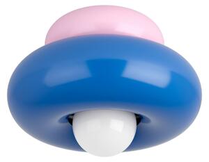 EGLO Plafoniera soffitto Torchiarolo, dimmerabile, Blu, Soggiorno / Sala da pranzo, Metallo, Moderno, Plafoniera