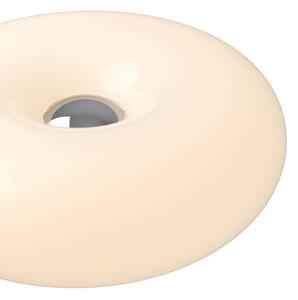 EGLO Lampada da tavolo Basile, dimmerabile, Bianco / Opale, Soggiorno / Sala da pranzo, Vetro, Moderno, Lampada da tavolo