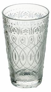 Bicchieri in vetro trasparente set 4 bicchieri bibita 385 ml New Marrakech