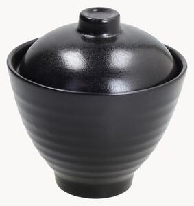 Set di 6 tazze in gres con coperchio Tognana