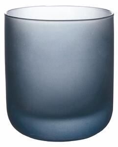 Bicchieri in vetro satinato colorato set 6 bicchieri frosted Glamour 350 ml