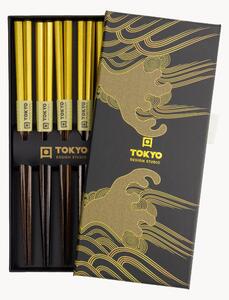 Bacchette in bambù Gold 5 paia