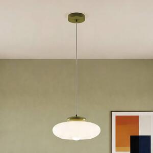 EGLO Lampada a sospensione Berardelli, dimmerabile, Blu, Soggiorno / Sala da pranzo, Vetro, Moderno, Lampada a sospensione