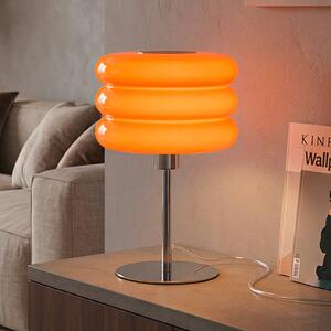 EGLO Lampada da tavolo Tortora, Giallo / Arancione, Soggiorno / Sala da pranzo, Vetro, Giovanile, Lampada da tavolo