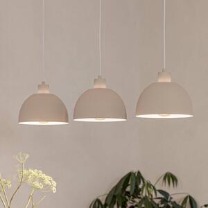 EGLO Lampada a sospensione Cazalilla, dimmerabile, Crema / Ambra, Cucina, Metallo, Lampada a sospensione