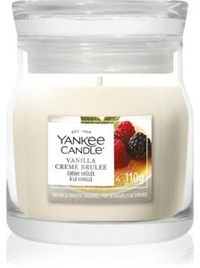 Yankee Candle Vanilla Crème Brûlée candela profumata Signature 110 g