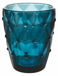 Bicchieri in vetro colorato set 6 bicchieri acqua e drink 280 ml Loira Chic