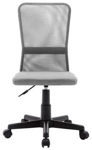 VidaXL Sedia da ufficio Grigio 44x52x100 cm in rete
