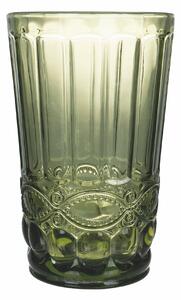 Bicchieri in vetro colorato set 4 bicchieri bibita 350 ml Nobilis