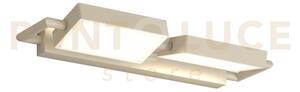 Kubi applique plafoniera grande sabbia a led switch 3000-4000k 38w 