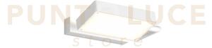 Kubi applique plafoniera piccola bianco a led 3000-4000°k 19w 2160lm