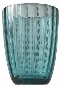 Bicchieri in vetro colorati set 6 bicchieri acqua e drink 300 ml Kalahari