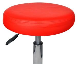Sgabello da Ufficio Rosso