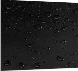 PIATTO IN VETRO PER CUCINA 65x60 gocce