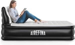 Letto ad aria con testiera - Lettino pneumatico con meccanismo di pressione integrato per uso privato e riposo durante le escursioni