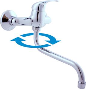 Slezák-RAV Slezák RAV Sázava SA001/22 Miscelatore per lavello Colore: cromo, Dimensioni: 150 mm