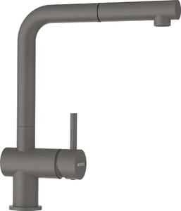 Miscelatore per lavello con doccia Schock EPOS silverstone 540127SIL