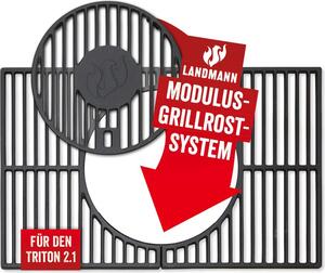 Sistema di griglie per barbecue LANDMANN Modulus Triton 2.1