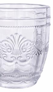 Bicchieri acqua in vetro trasparente set 6 bicchieri 235 ml Syrah