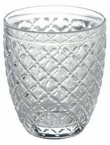 Bicchieri acqua in vetro trasparente set 6 bicchieri 350 ml Castle