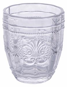 Bicchieri acqua in vetro trasparente set 6 bicchieri 235 ml Syrah