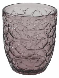 Bicchieri acqua in vetro colorato set 6 bicchieri 300 ml