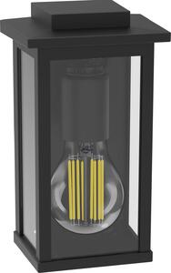 Lampada da parete per esterni Philips Mirth IP44 E27 60 W nero