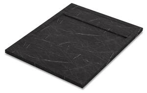 Piatto doccia SENSEA resina sintetica e polvere di marmo Neo 70 x 100 cm nero