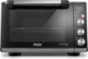 De Longhi Forno Elettrico Ventilato Fornetto con Grill Capacit 34 Litri Potenza 2000 Watt Timer Funzione Friggitrice ad Aria colore Nero e Argento