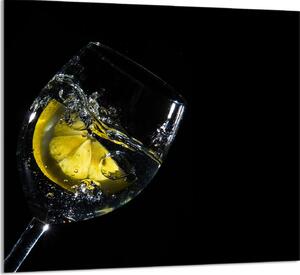 PIATTO IN VETRO PER CUCINA 65x60 Vino