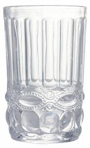 Bicchieri acqua e bibita in vetro set 6 bicchieri 350 ml