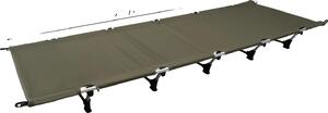 Lettino da campeggio, design portatile, struttura leggera, colore verde militare