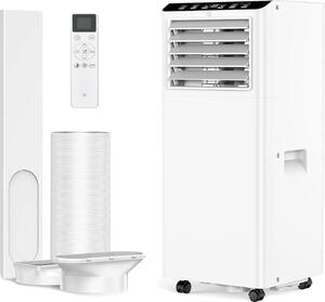Climatizzatore mobile, 9000 BTU, modalità sleep intelligente, telecomando, BIANCO, UE