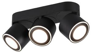 Faretto da soffitto TAURUS nero Trio 652910332