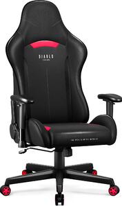 Diablo X-ST4RTER Sedia da gioco Sedia da ufficio Sedia per PC Sedia ergonomica Rivestimento in tessuto Braccioli 2D Meccanismo di inclinazione