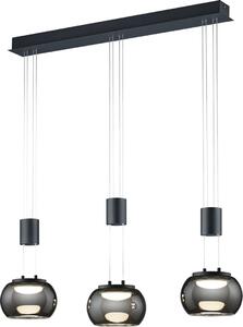 Lampadario LED MADISON nero Trio 342010332
