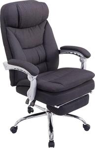 Sedia ergonomica da ufficio XL - Confortevole - Regolabile all'infinito - Imbottitura in poliestere | Colore: nero
